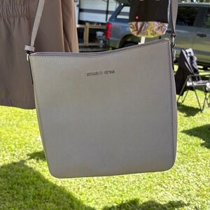 Michael Kors Light Gray Shoulder Bag